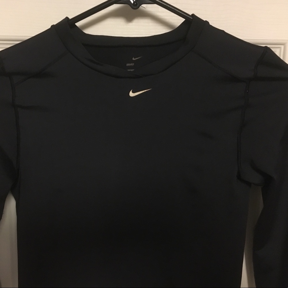 Youth Nike Dri Fit Black Undergarment